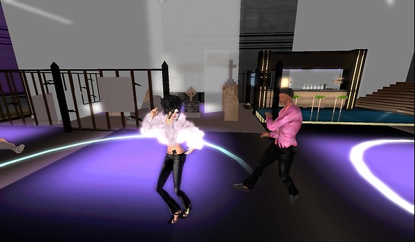 rafee, xavier at illusion party in second life