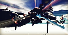 Riding the Biker-Broom through the Metaverse