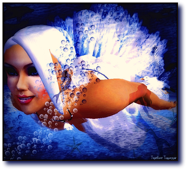 a water baby...