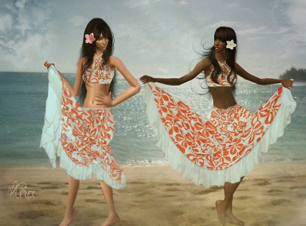 Dancing maloya