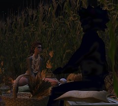 In The Corn Field... with the shadow ghost of Philip Linden - Sumatra Rae