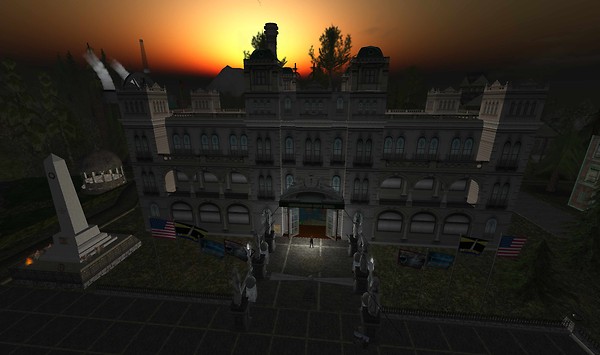 Town Hall, Steelhead City - Torley Olmstead
