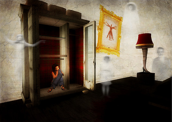 The haunted house