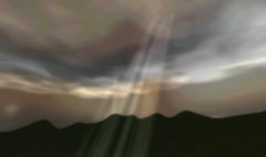 godray from clouds - Torley Olmstead