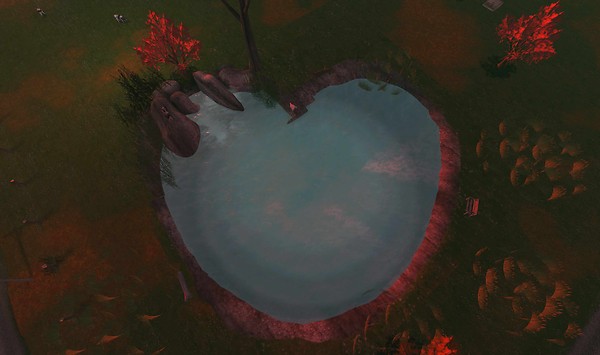 heart shaped pond - Torley Olmstead