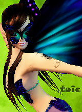Fairy - In Blue *Avatar Size*