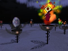 Playa Lights near The Man - Chimeracool Burner