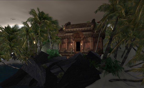 Temple near the Redspot Beach Club - inspired by ancient Angkor - Liqueur Felix
