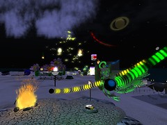 Chimeracool rides the Sky Worm - Chimeracool Burner