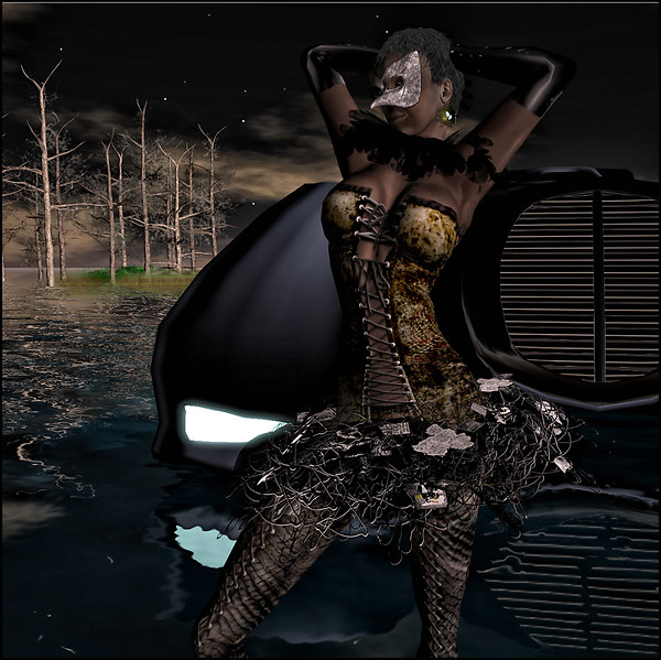 Dress & pierece made by ruby69kill Moonites