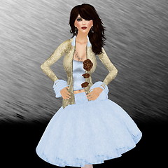 Lemaniah blue skies dress
