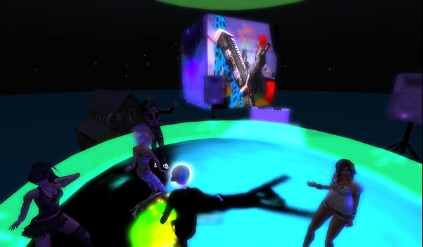 mr widget party in second life