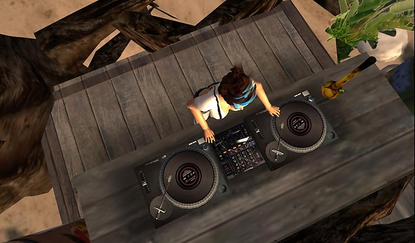 bassline party virtual world second life
