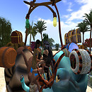 Snails_ Sunset Isle of Izi  , Caribbana Palms (49, 30, 22)