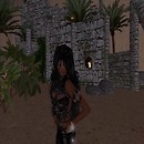 Izi at temple