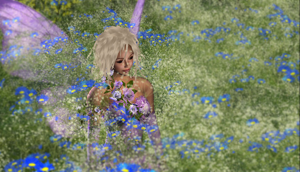 Fairy in the feast garden1