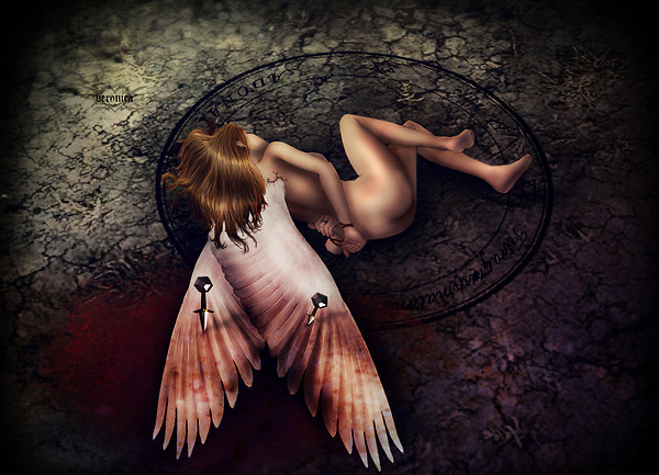 Chained here