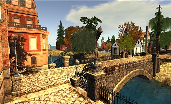 Steelhead Harborside Commons 19th c. American Victorian Steampunk
 Community - Liqueur Felix
