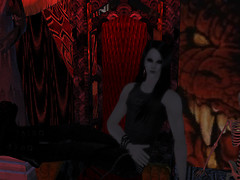 Sebastian on his throne