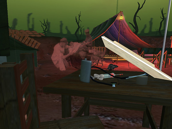 WW1 poetry sim - first aid station