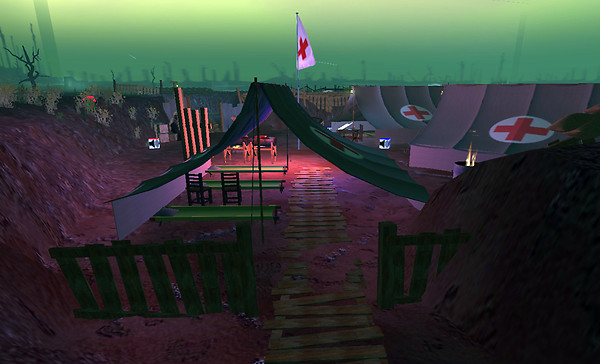 WW1 poetry sim - first aid station