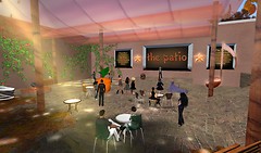 the patio in second life