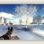 Winter on Angel Blue Sky I