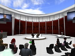 Audience watches Beyers interviewing Viktor... - Chimera Cosmos