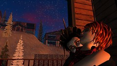 Chilling by the fire :) - Talia Tokugawa
