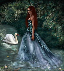 La dama del lago (The Sims 3)