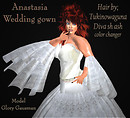 Anastasia  wedding gown - glory