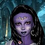 fantasy face close up