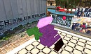 this wall repeatedly falls and glows - Torley Linden