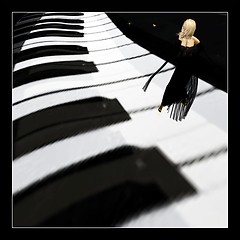 Sur les touches de ton clavier
