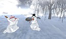 even snowpeople have to deal with the horrors of domestic abuse :( - Torley Olmstead