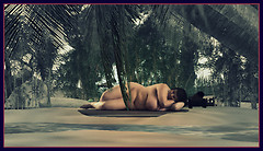 Grand Odalisque on The Beach