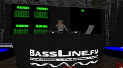 bassline.fm in virtual world second life