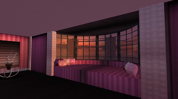 interior of The London Sky Loft skybox