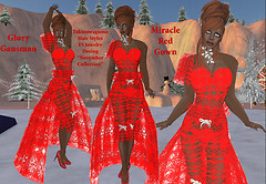 Miracle red gown - web sing