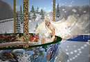 Fly in the sky w the snow-Fantasy