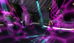 club lights at ARTISFACTA at nilson brandris party