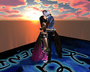 kissing in the heavens