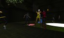 party at drain club in virtual world second life