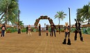 max kleene fans at kaleolani beach club