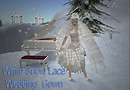 whithe Snow Lace wedding gown_sing 08 piano