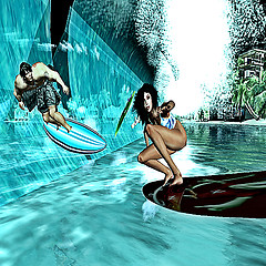 Mori Pwani-the best surfing sim in SL