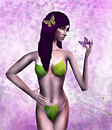That purple butterfly is stupid, it looks weird.