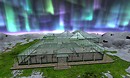 beautiful aurora borealis with the snow - Torley Olmstead