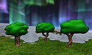 cell shaded cartoon trees - Torley Olmstead