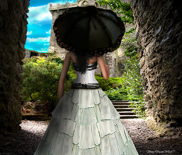 Lady with Umbrella (The Sims 3)